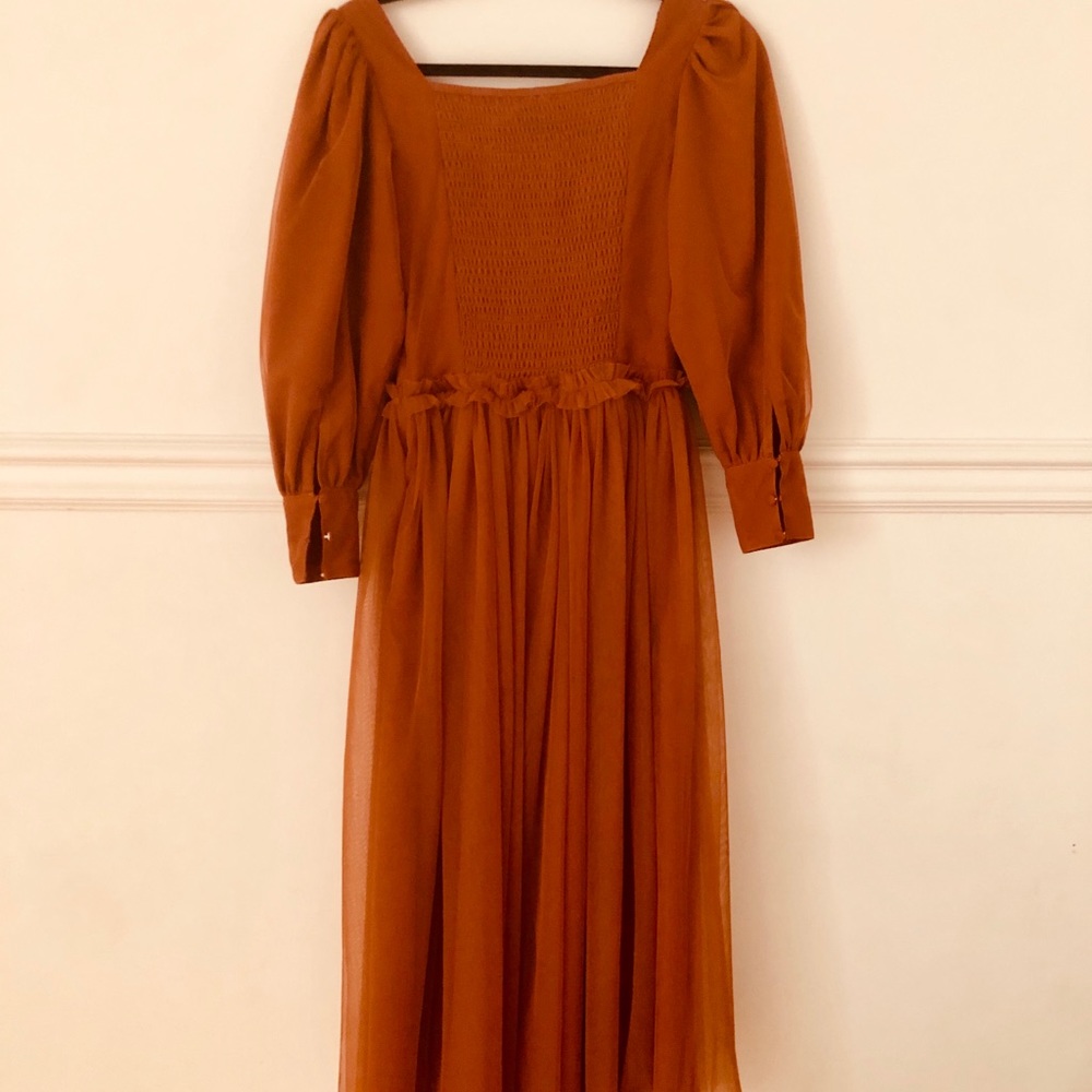 Burnt orange ivy city co. Dress